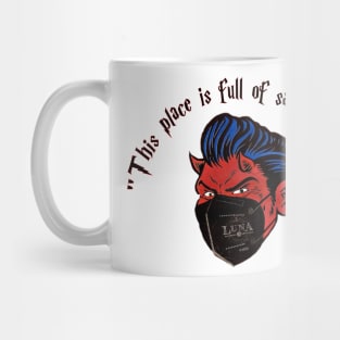 This place is full of satanic activity Funny gift Mug